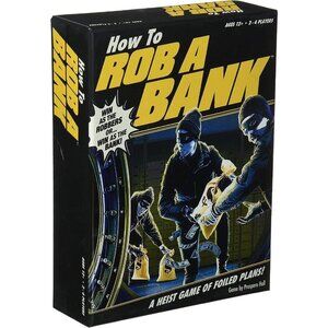 How To Rob‎ A Bank A Heist Game Of Foiled Plans Board Game Complete